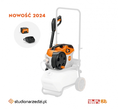 Stihl REA 60 PLUS - akumulatorowa myjka wysokociśnieniowa I system AK I z AK 30 S i AL 101