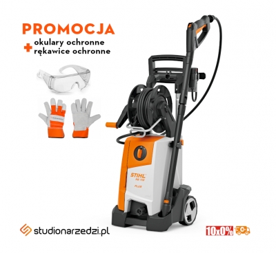 Stihl RE 110 PLUS Myjka wysokociśnieniowa - mały wydajny model z bębnem na wąż.