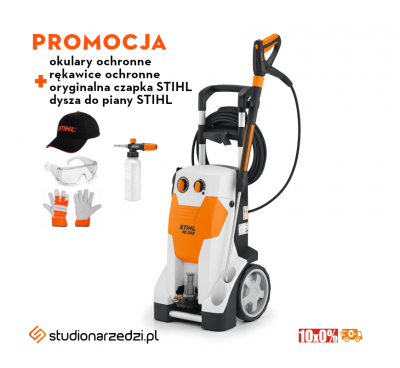 Stihl RE 232 Myjka wysokociśnieniowa, Solidna myjka - ciśnienie robocze 145 bar. Dysza piany GRATIS!!