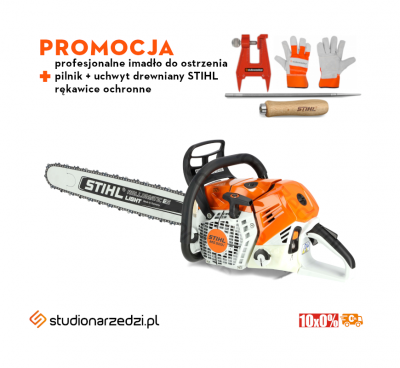 Stihl MS 500i W Pilarka spalinowa, pilarka łańcuchowa z elektronicznym wtryskiem paliwa, ogrzewany uchwyt