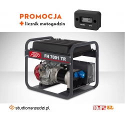 FOGO FH 7001 TR - agregat prądotwórczy 6,2 kW / 230 V - silnik HONDA