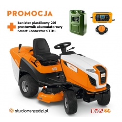 Stihl RT 5097, Komfortowy traktor ogrodowy z pojemnym koszem na trawę