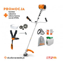 Stihl FS 131 Kosa spalinowa, o mocy 1,4 kW / 1,9 KM z przyciskiem STOP, silnik 4-MIX. GRATISY!!!