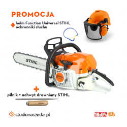 Stihl MS 400 C-M Pilarka spalinowa, pierwsza pilarka z tłokiem magnezowym prowadnica 50cm 1,6, łańcuch RH