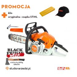 Stihl MS 182 Pilarka spalinowa, moc 2,2 KM,  35CM łańcuch PM3 - idealna do różnych prac na posesji