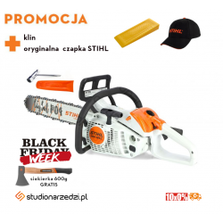 Stihl MS 194 C-E Pilarka spalinowa, Bardzo lekka pilarka spalinowa 1,4kW 2-MIX i systemem ErgoStart, 35CM łańuch PM3