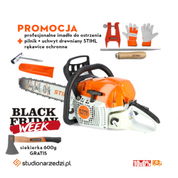 Stihl MS 311 Pilarka spalinowa, moc 3,1 kW / 4,2 KM, silnik 2-MIX, z pompą olejową o regulowanej wydajności, 40CM