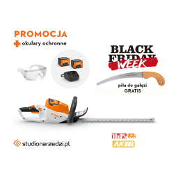 Stihl HSA 50 Akumulatorowe nożyce do żywopłotów z dwoma akumulatorami AK 10 i ładowarką AL 101, 50cm.