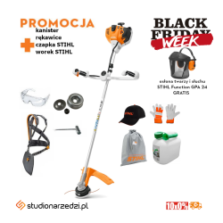 Stihl FS 261 Kosa spalinowa o mocy 2,0 kW / 2,7 KM z systemem antywibracyjnym, szelki ADVANCE.