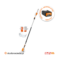 Stihl HTA 86 Podkrzesywarka akumulatorowa, bez akumulatora i ładowarki optymalny zasięg wysięgnika teleskopowego