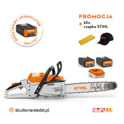 Stihl MSA 300 C-O Pilarka akumulatorowa z 2x AP500 S i AL 501 Najmocniejszy zestaw na rynku