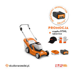 Stihl RMA 443 Kosiarka akumulatorowa (AP-system). Zestaw z akumulatorem AP 200 i ładowarką AL 301