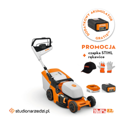 Stihl RMA 448 PV Kosiarka akumulatorowa (AP-system). Z akumulatorem AP300S i ładowarką AL301 | NOWOŚĆ 2024