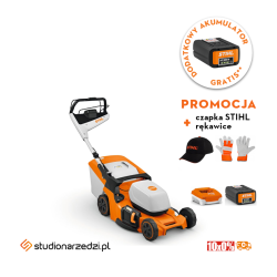 Stihl RMA 453 PV Kosiarka akumulatorowa (AP-system). Zestaw z akumulatorem AP 300S i ładowarką AL 301 | NOWOŚĆ 2024