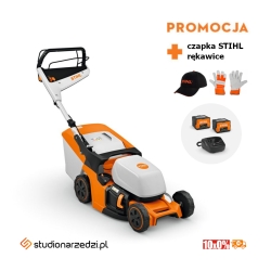 Stihl RMA 443 Kosiarka akumulatorowa (AK-system). Zestaw z akumulatorem 2 x AK 20 i ładowarką AL 101 | NOWOŚĆ 2024