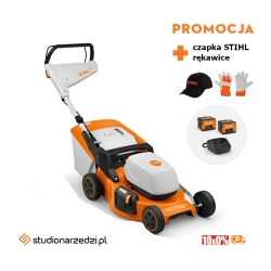 Stihl RMA 253 Kosiarka akumulatorowa (AK-system). Zestaw z akumulatorem 2 x AK 30S i ładowarką AL 101 | NOWOŚĆ 2024