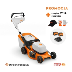 Stihl RMA 253 T Kosiarka akumulatorowa (AK-system). Zestaw z akumulatorem 2 x AK 30S i ładowarką AL 101  | NOWOŚĆ 2024