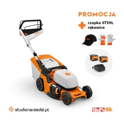 Stihl RMA 448 V Kosiarka akumulatorowa (AK-system). Zestaw z akumulatorem 2 x AK 30S i ładowarką AL 101 | NOWOŚĆ 2024