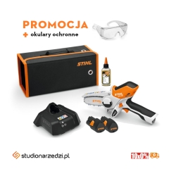 Stihl GTA 26 PLUS  Przecinarka akumulatorowa, zestaw z dwoma akumulatorami AS2 i ładowarką AL1