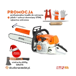 Stihl MS 462 Pilarka spalinowa, 4,4 kw / 6,0 KM i waga 6kg. Najlżejsza w klasie pojemności 70cm³, RS