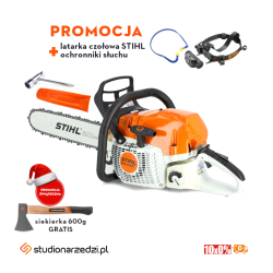 Stihl MS 400 C-M Pilarka spalinowa, pierwsza pilarka z tłokiem magnezowym prowadnica 40cm 1,6