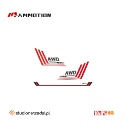 Zestaw naklejek FORMULA do robotów Mammotion Luba 2