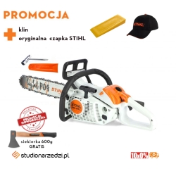 Stihl MS 194 C-E Pilarka spalinowa, Bardzo lekka pilarka spalinowa 1,4kW 2-MIX i systemem ErgoStart, 35CM łańuch PM3