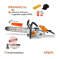 Stihl MS 201 C-M - lekka i wydajna pilarka, idealna do okrzesywania.