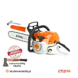 Stihl MS 400 C-M Pilarka spalinowa, pierwsza pilarka z tłokiem magnezowym prowadnica 40cm 1,6, łańcuch RS