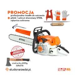 Stihl MS 462 Pilarka spalinowa, 4,4 kw / 6,0 KM i waga 6kg. Najlżejsza w klasie pojemności 70cm³, RS