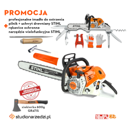 Stihl MS 500i Pilarka spalinowa - elektroniczny wtrysk paliwa - łańcuch 3/8" RS, prowadnica 63CM