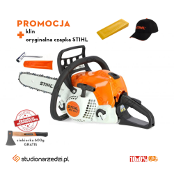 Stihl MS 181 C-BE Pilarka spalinowa, moc 1,5 kW / 2,0KM silnik 2-MIX, błyskawiczny napinacz (B) 35CM łańcuch PM3