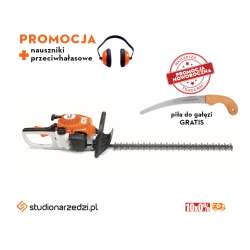 Stihl HS 45 Spalinowe nożyce do żywopłotów, 60CM, Lekkie nożyce do żywopłotu, Nauszniki GRATIS