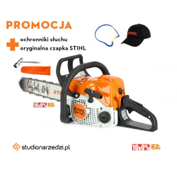 Stihl MS 180 Pilarka spalinowa, moc 1,4 kW / 1,9 KM silnik 2-MIX, 35CM łańcuch PM3