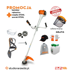 Stihl FS 311 Kosa spalinowa, o mocy 1,4 kW / 1,9 KM z uchwytem oburęcznym i przyciskiem Stop, silnik 4-MIX GRATISY!!!