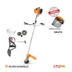 Stihl FS 261 Kosa spalinowa o mocy 2,0 kW / 2,7 KM z systemem antywibracyjnym, szelki ADVANCE.