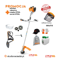 Stihl FS 261 Kosa spalinowa o mocy 2,0 kW / 2,7 KM z systemem antywibracyjnym, szelki ADVANCE.