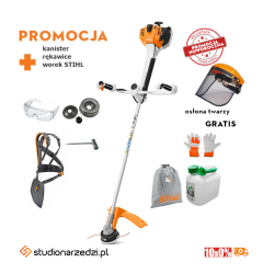 Stihl FS 361 C-EM o mocy 1,7 kW / 2,3 KM z ErgoStart i systemem STIHL M-Tronic, silnik 2-MIX. NOWY UCHWYT ADVANCE GRIP