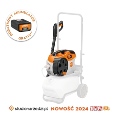 Stihl REA 100 PLUS - akumulatorowa myjka wysokociśnieniowa I system AP I bez akumulatora i ładowarki