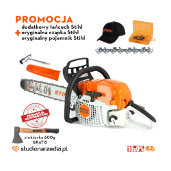 Stihl MS 271 Pilarka spalinowa, moc 2,6 kW / 3,5 KM silnik 2-MIX, łańcuch  .325" RS Pro 1,3 L04, 40CM