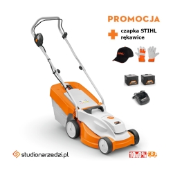 Stihl RMA 235 Kosiarka akumulatorowa (AK-system). Zestaw z akumulatorami 2xAK 20 i ładowarką AL 101