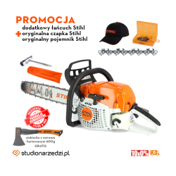 Stihl MS 271 Pilarka spalinowa, moc 2,6 kW / 3,5 KM silnik 2-MIX, łańcuch  .325" RS Pro 1,3 L04, 40CM