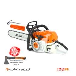 Stihl MS 400 C-M Pilarka spalinowa, pierwsza pilarka z tłokiem magnezowym prowadnica 40cm 1,6, łańcuch RS