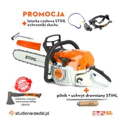 Stihl MS 400 C-M Pilarka spalinowa, pierwsza pilarka z tłokiem magnezowym prowadnica 50cm 1,6, łańcuch RH