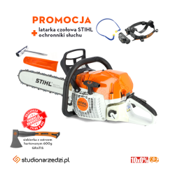 Stihl MS 400 C-M Pilarka spalinowa, pierwsza pilarka z tłokiem magnezowym prowadnica 40cm 1,6