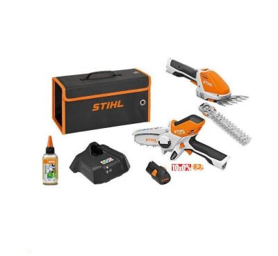 Zestaw akumulatorowy przecinarka Stihl GTA 26 + nożyce  do żywopłotu Stihl HSA 26 z akumulatorem AS2 i ładowarką AL1