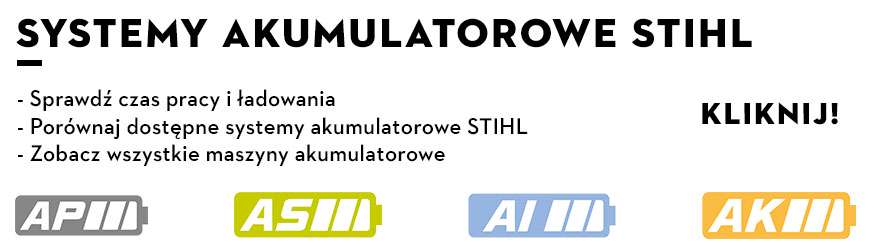 Systemy akumulatorowe STIHL