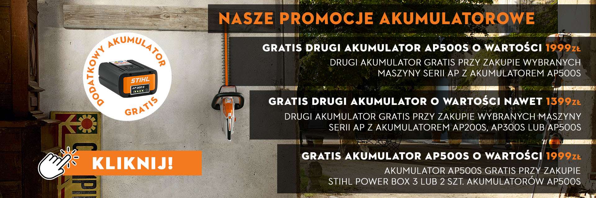 Promocja - Systemy akumulatorowe STIHL AP